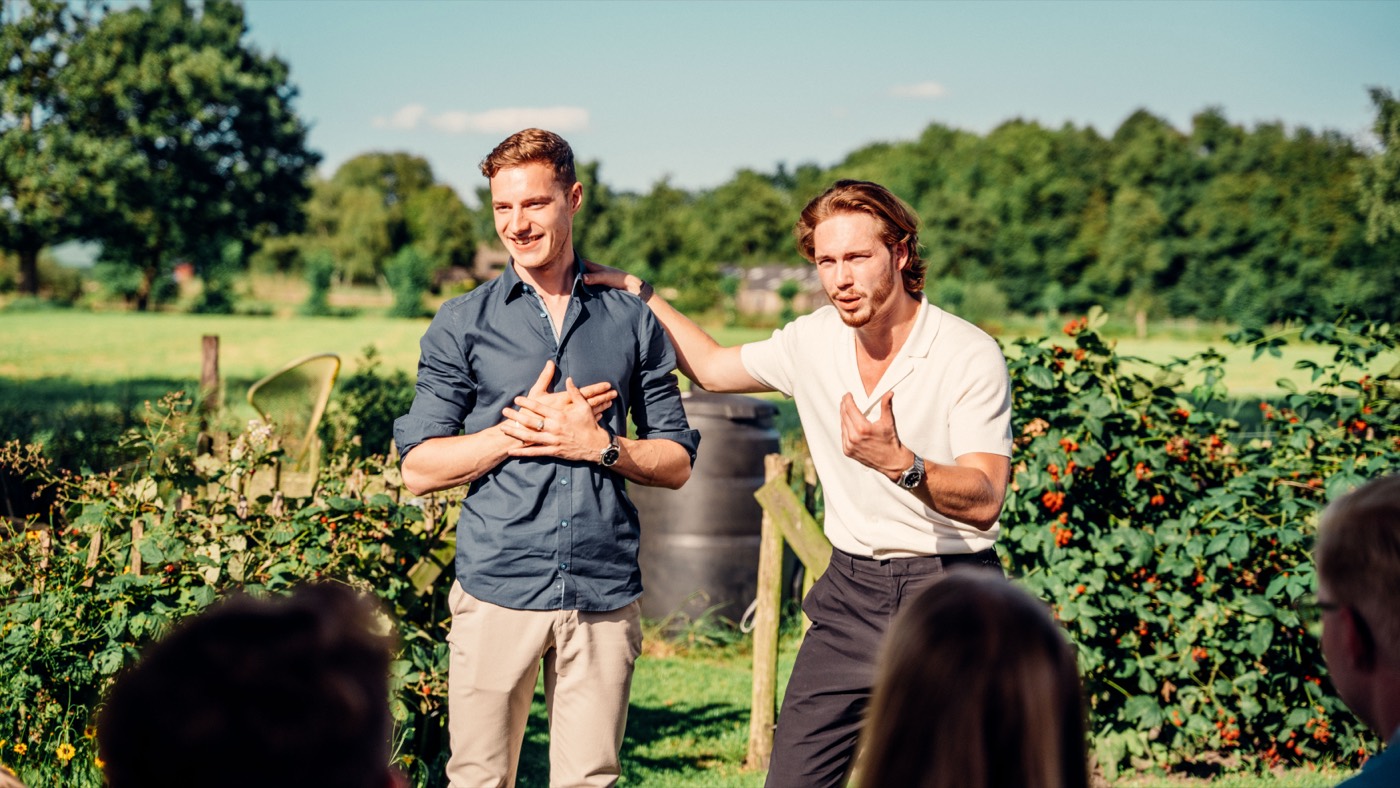 Samen bouwen tijdens de sessie